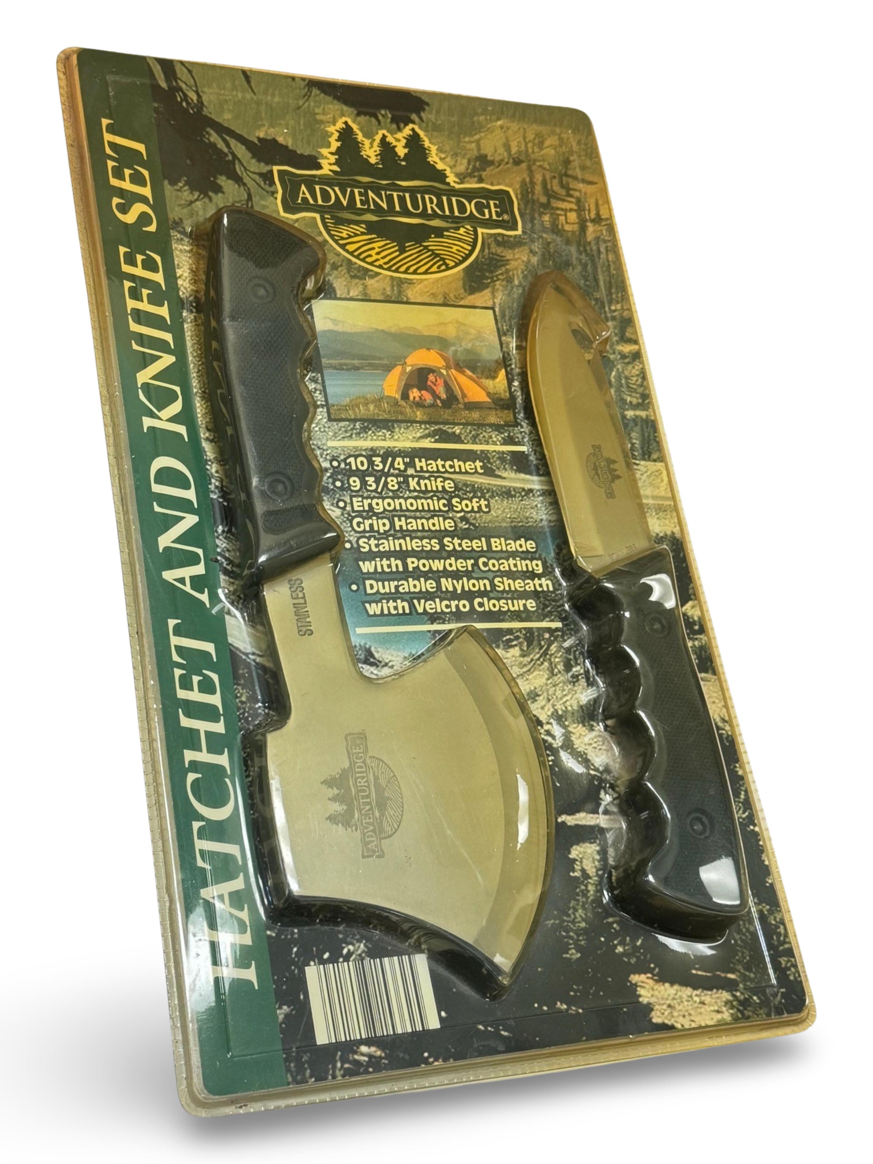 NIB Adventuridge Hatchet and Knife Set