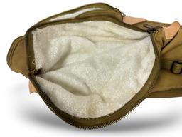 (2) Padded US Rifle Zip-Up/Fur-Lined Carry Bags - M1 Carbine/1903/M1 Garand
