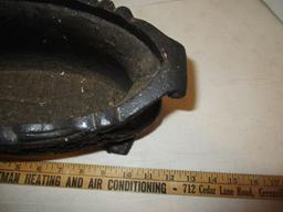 Footed Cast Iron Planter