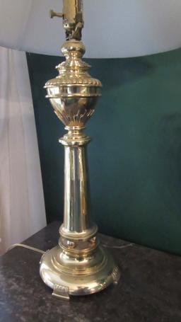 Brass Torch Lamp