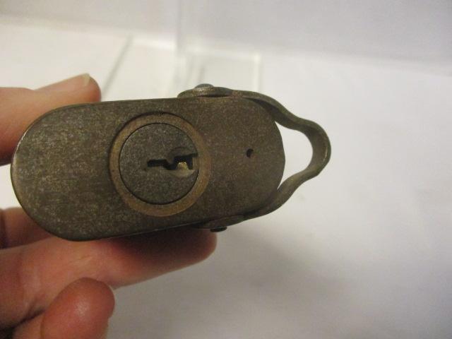 Old Yale Southern Railroad Padlock with Key