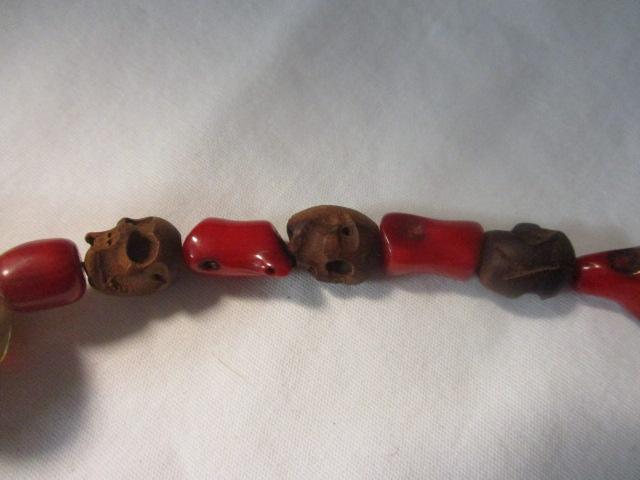 1940's Carved Ivory, Bone and Coral Netsukes