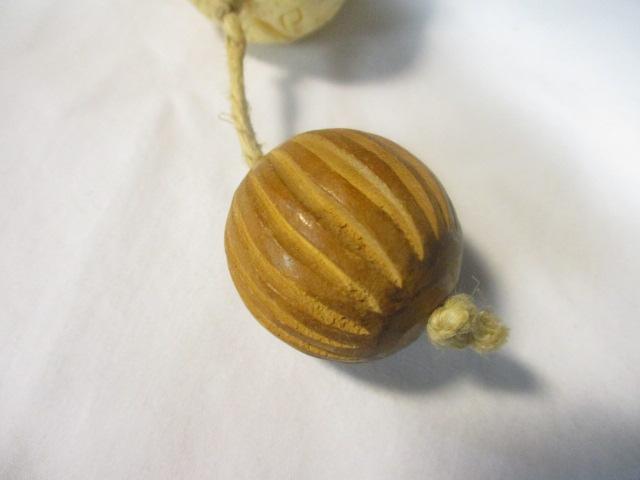 1940's Carved Ivory, Bone and Coral Netsukes