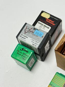 Approximately 1000ct. .22 CAL. Bullets for Reloading (9 Lbs.)