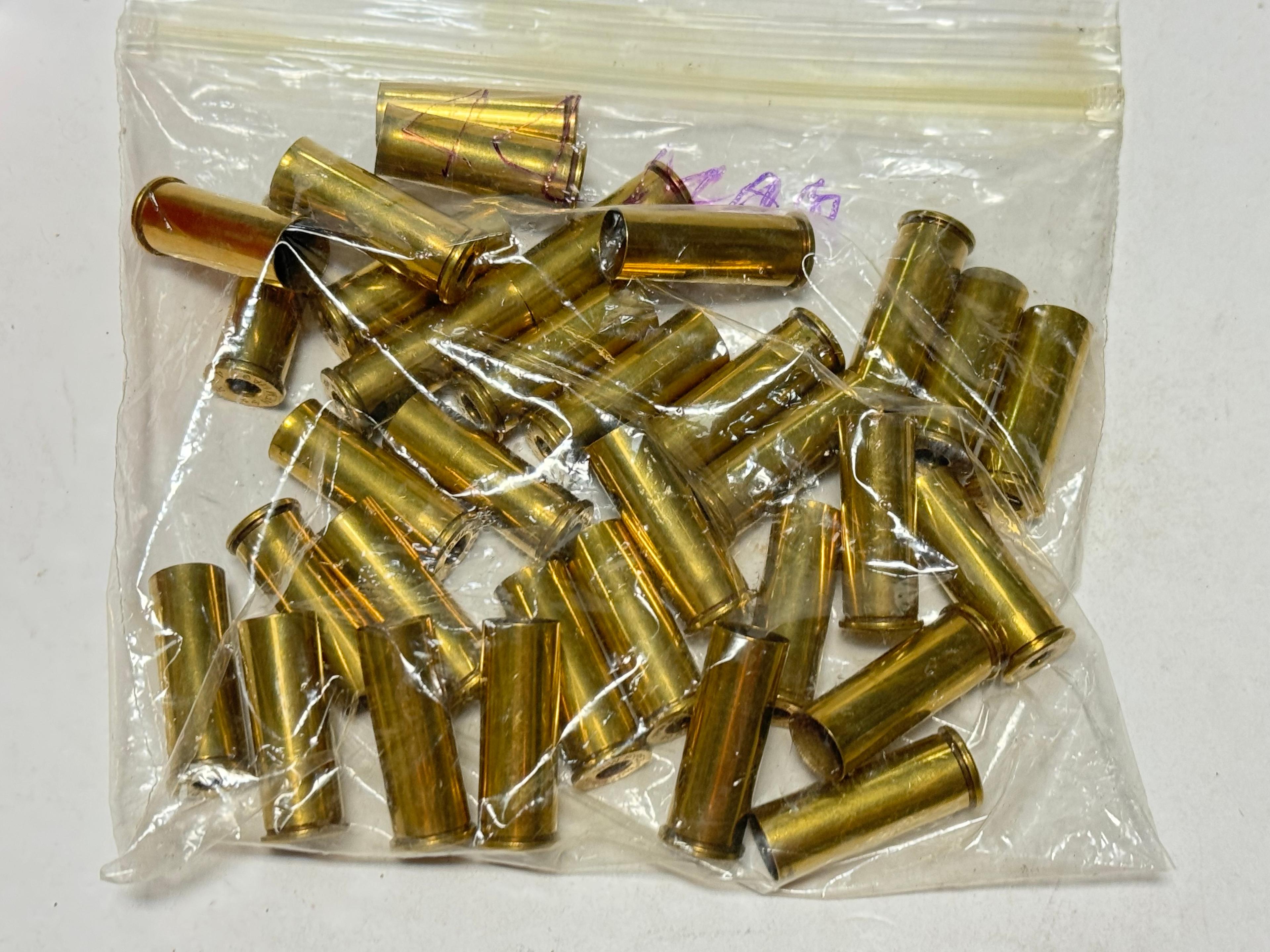 100ct. Hornady .44 CAL. 180gr. HP/XTP Bullets for Reloading + .44 MAG. Brass