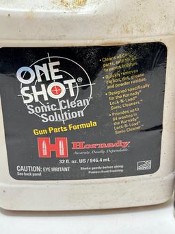 One Shot Sonic Clean and Cartridge Case Solution + RCS Case Spray Lube (Local Pickup - No Shipping)