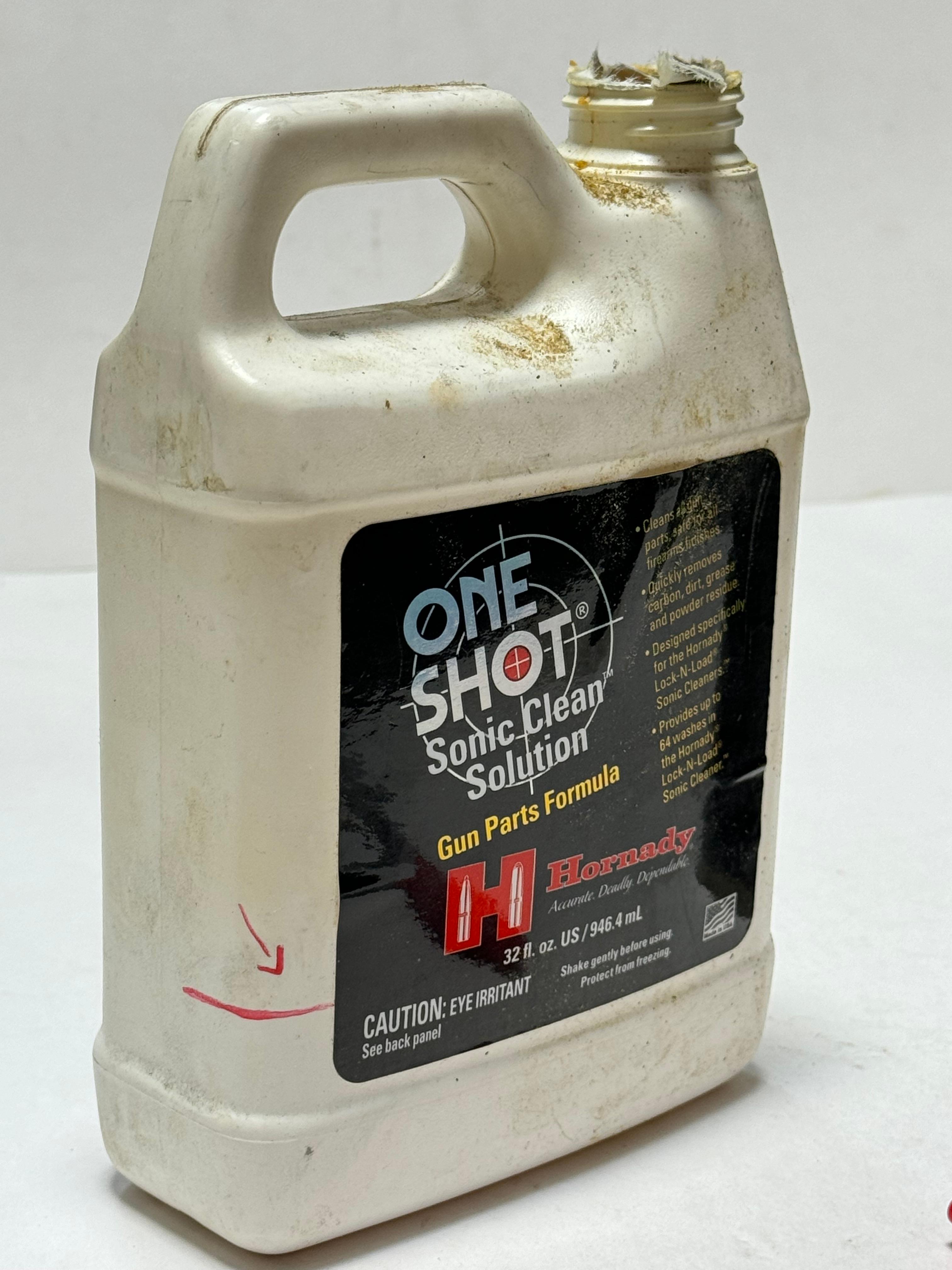 One Shot Sonic Clean and Cartridge Case Solution + RCS Case Spray Lube (Local Pickup - No Shipping)