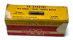 99rds. Of .38 SPECIAL Ammunition