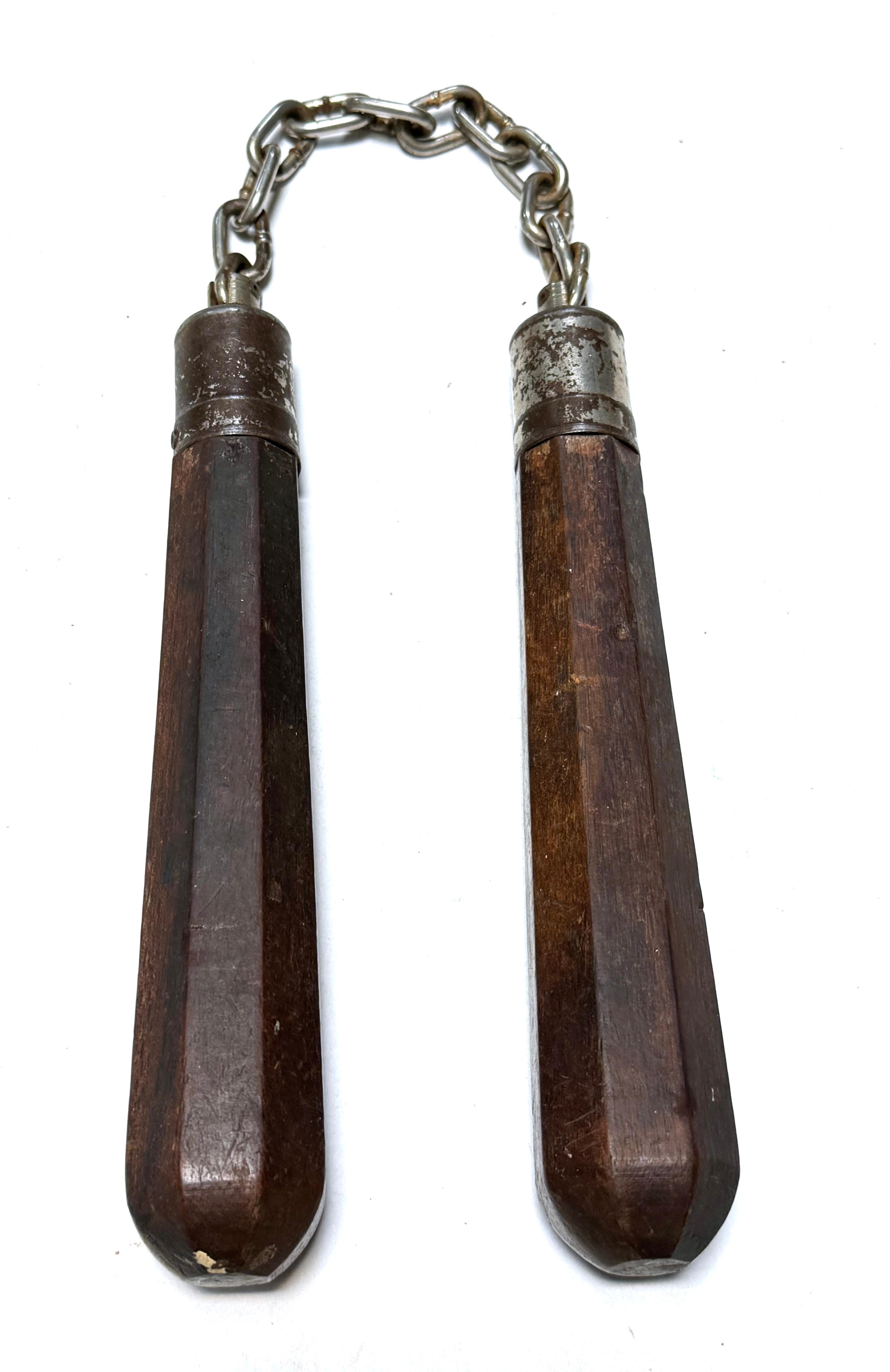 Rare Vintage AWMA Nunchaku Octagonal Speed Chucks