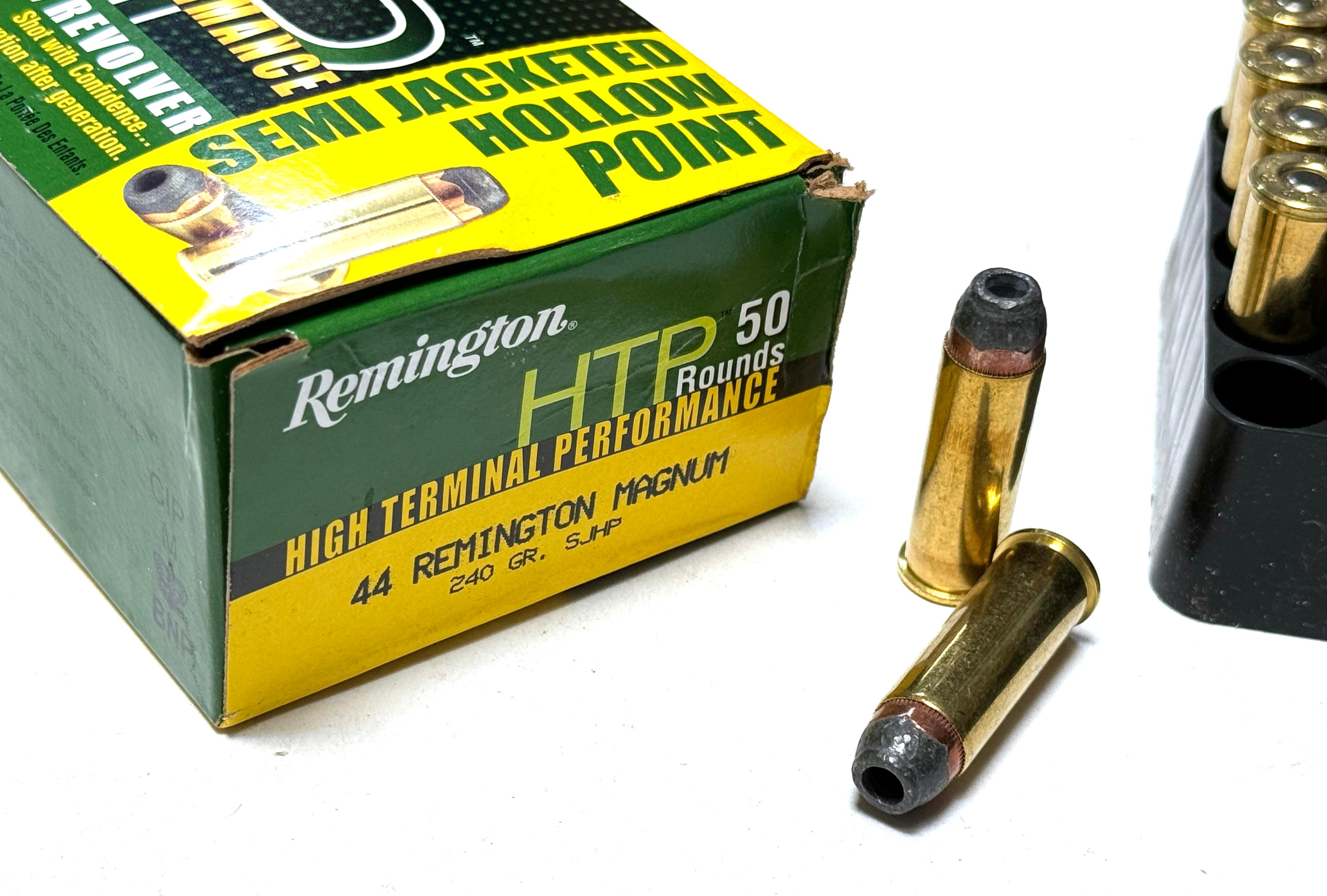 NIB 50rds. Of .44 REM Mag. 240gr. SJHP Remington Defense Ammunition