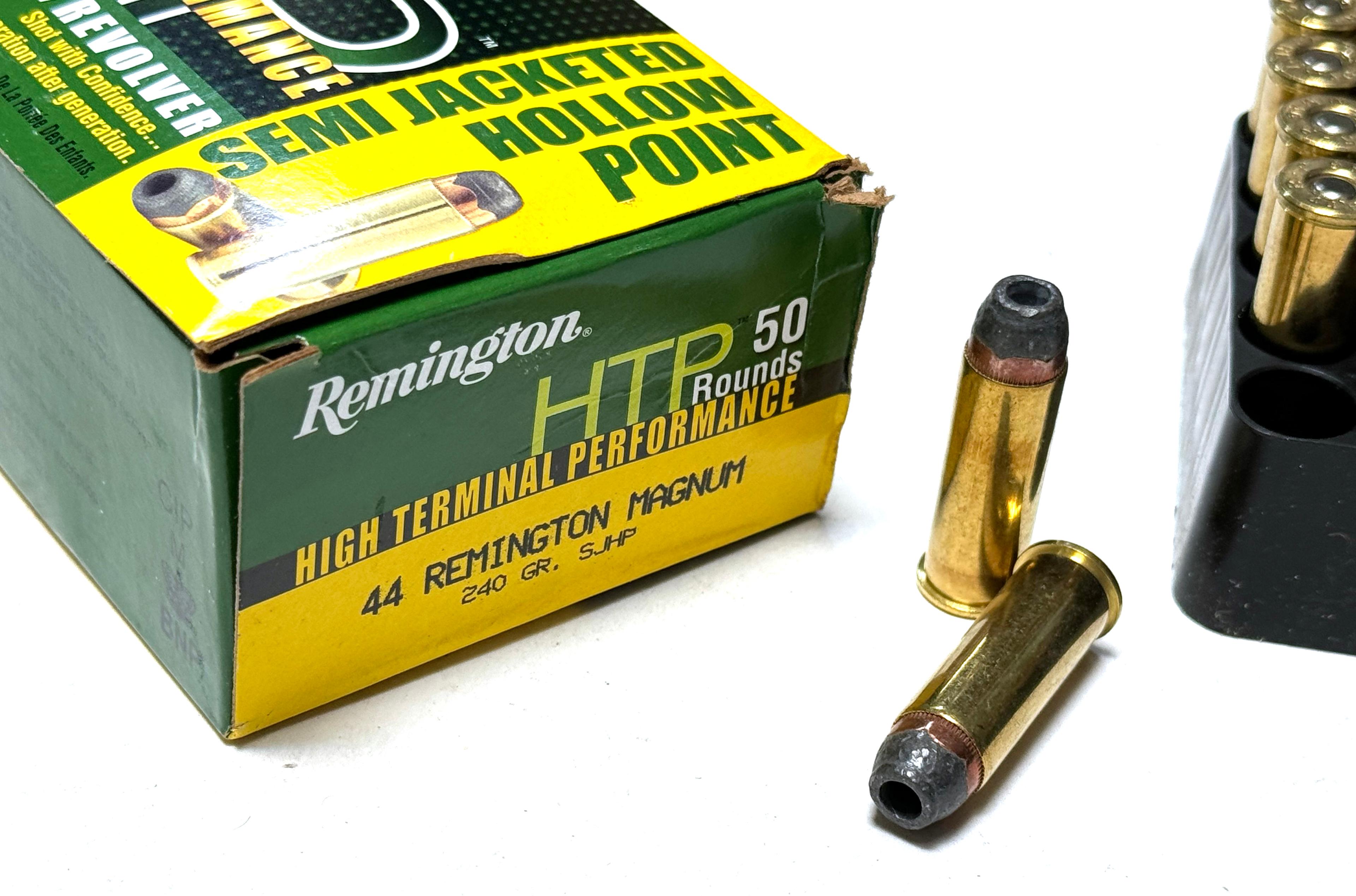 NIB 50rds. Of .44 REM Mag. 240gr. SJHP Remington Defense Ammunition