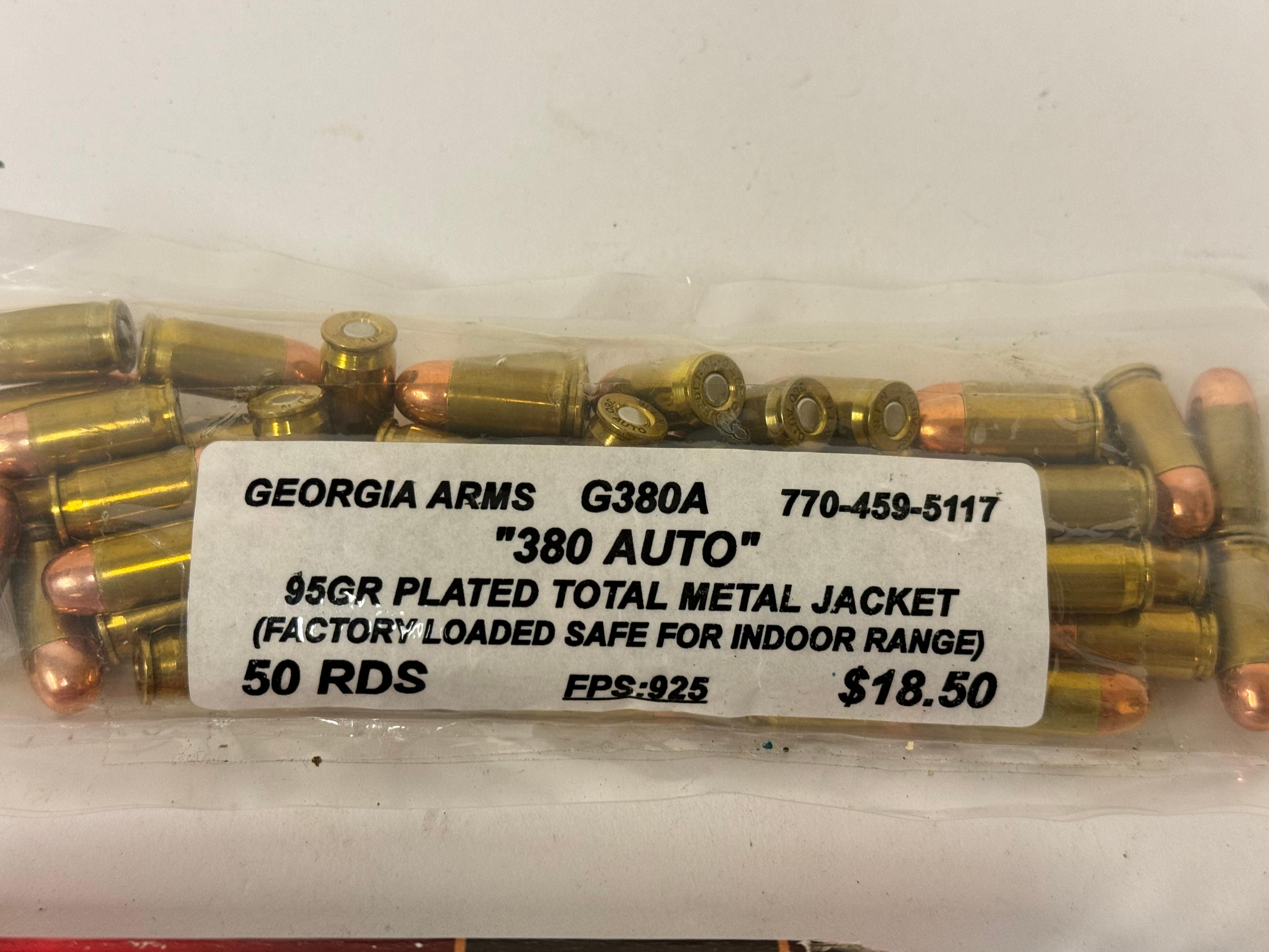 117Rds. Of Assorted .380 AUTO Ammunition - See Photos