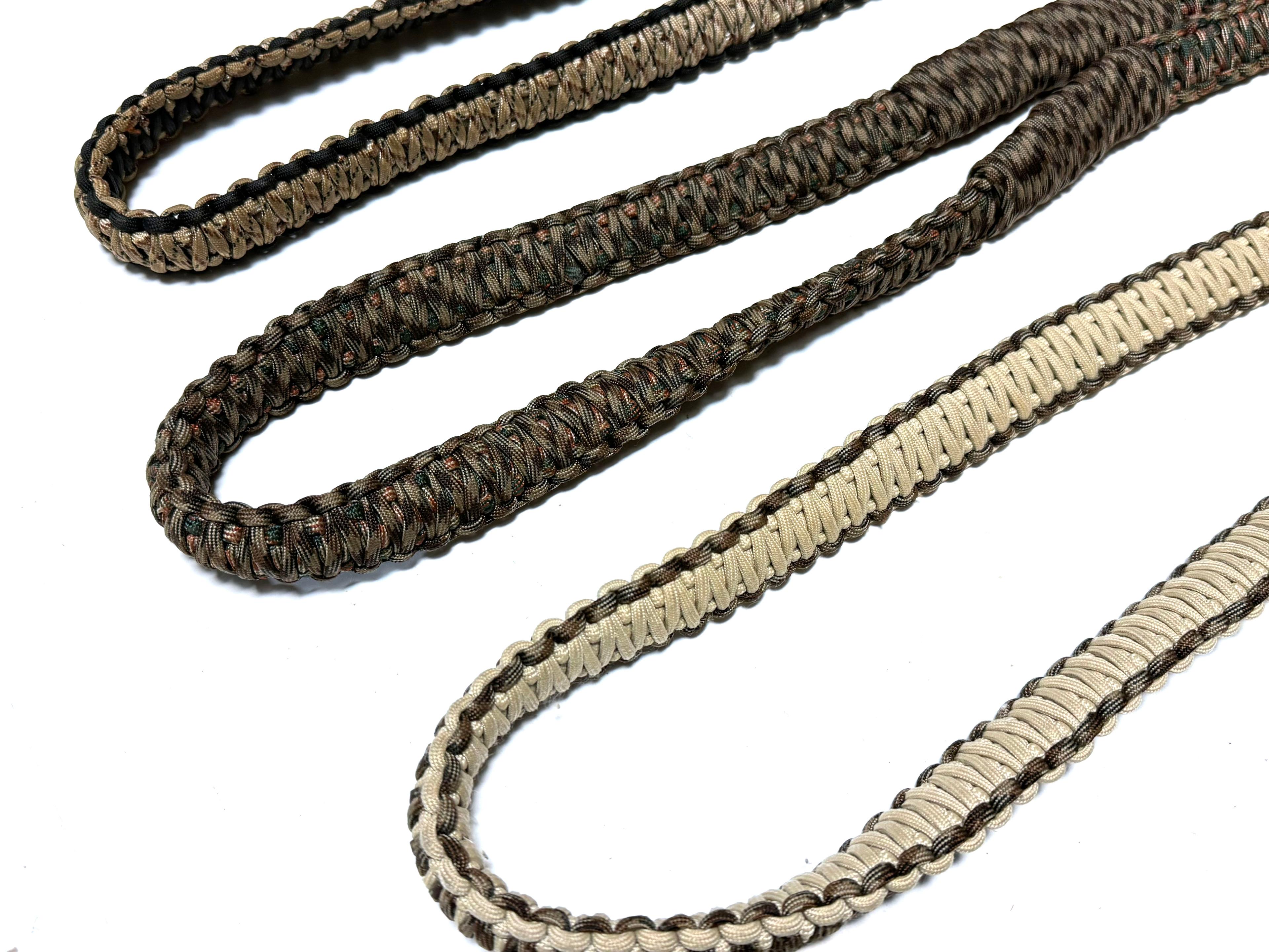 (3) Custom-Made Paracord Rifle Slings 