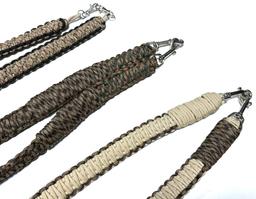 (3) Custom-Made Paracord Rifle Slings 