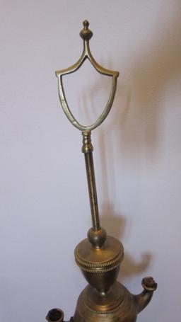20th Century Indian Temple Oil Lamp