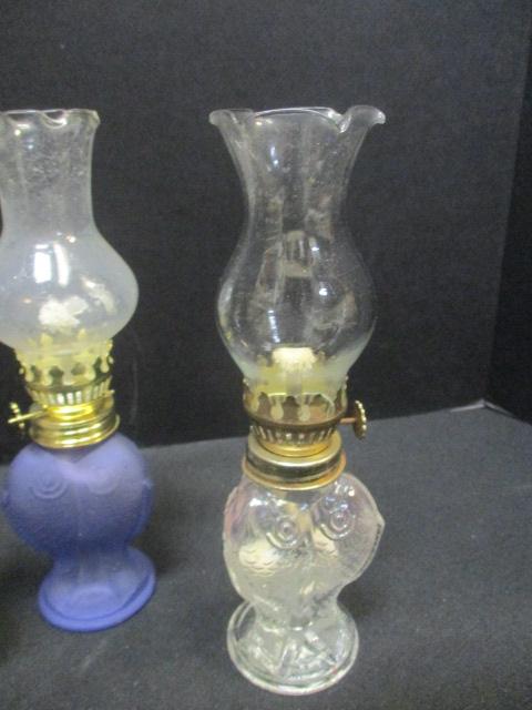 4 Fish Themed Oil Lamps