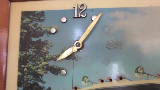 Electric Kenworth Illuminating Wall Clock