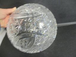 American Brilliant Cut Glass Lead Crystal Bowl