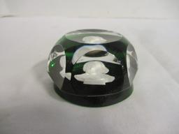 Baccarat Crystal Paperweight (Andrew Jackson)