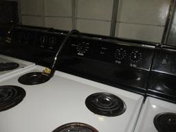 Kenmore White Electric Coil Burner Stove