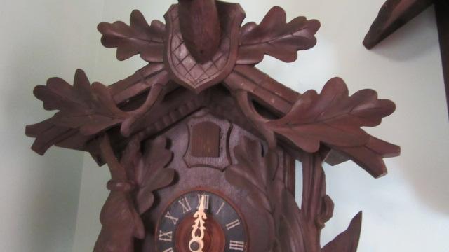 Vintage German Black Forest Huntsman Cuckoo Clock