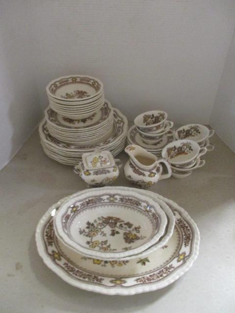 42 Pieces Mason's "Manchu" Ironstone China