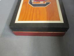Custom "USC Gamecocks" Wood Cornhole Board Box Set and New Box of
