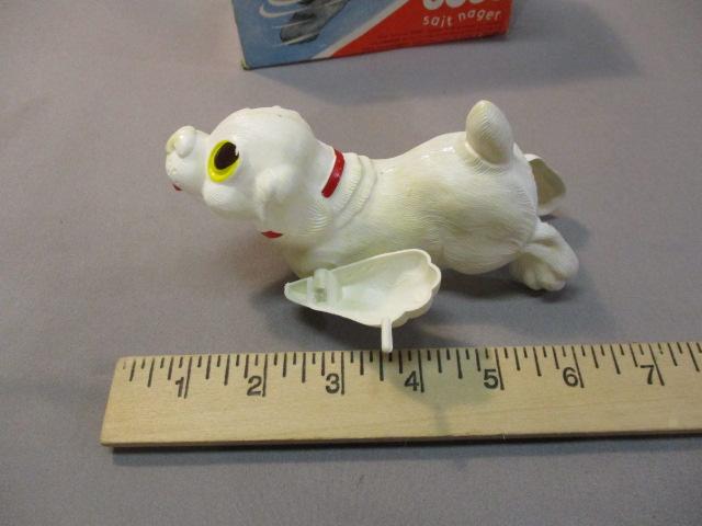 Vtg Bobo #19 Swimming Dog Toy w/Original Box - Made In West Germany