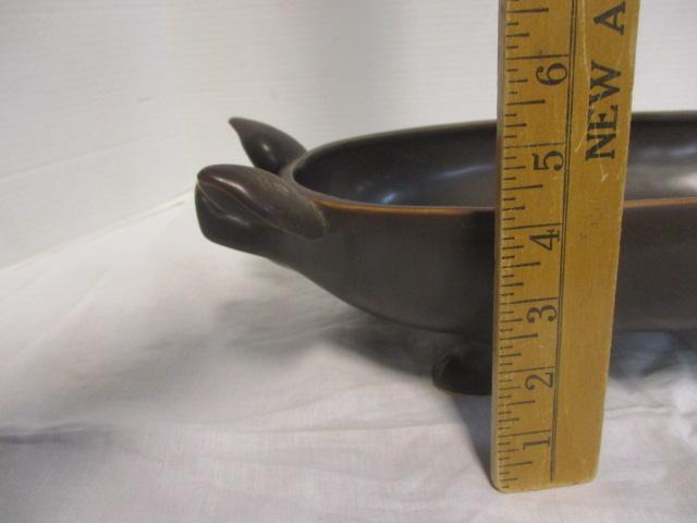 Large Ceramic Potter "Pig" Bowl