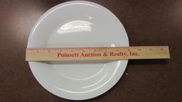 Two Dozen Each G-E-T White Melamine 7 1/4" Bowls and 9 1/4" Plates