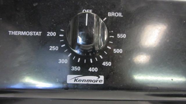 White Kenmore Electric Coil Burner Stove