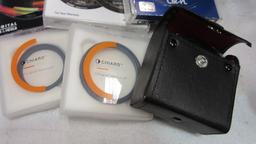 Benro Tripod in Carry Bag and Camera Lens Filters