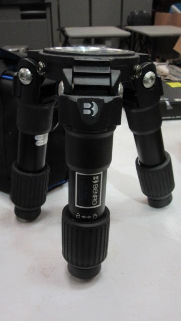 Benro Tripod in Carry Bag and Camera Lens Filters
