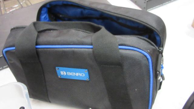 Benro Tripod in Carry Bag and Camera Lens Filters