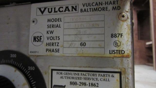 Vulcan Model HEG48D-1 Electric Professional Restaurant Flat Top Griddle