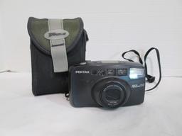 Pentax IQZoom140 35mm Camera in Carry Case