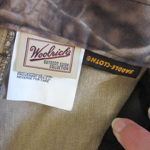 Woolrich X-Large Saddle Cloth Advantage Timber Leaf Pattern Pants, Jacket and