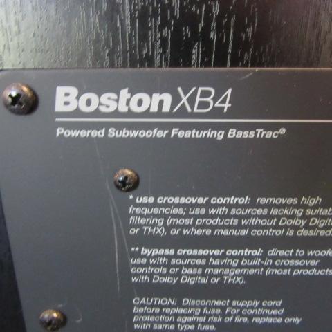 Boston XB4 Subwoofer