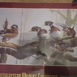 1993 and 1993 Southeastern Wildlife Exposition Poster Prints Signed by Artists