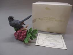 2005 Lenox "Gray Catbird" Fine Porcelain Bird Figurine 4 1/2"