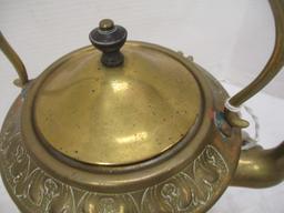 Brass Tilting Kettle on Stand