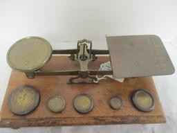 Table Top Postage Scales w/Weights