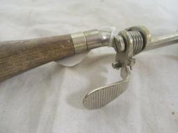 Wood Handle Vintage Ice Cream Scoop #4