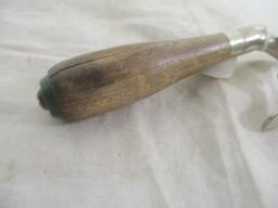 Wood Handle Vintage Ice Cream Scoop #4