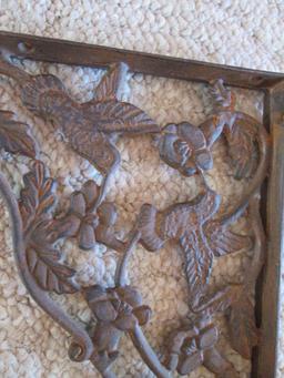 Cast Metal Wall Art and Shelf Brackets