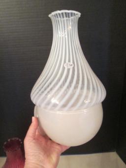 Fenton Angle Oil Lamp Shades