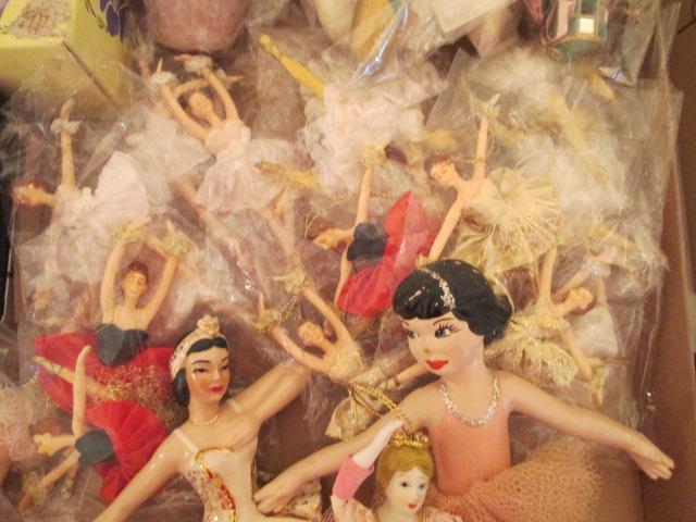 Ballerina Wall Plaques, Porcelain Doll, Cake Picks and Ornaments