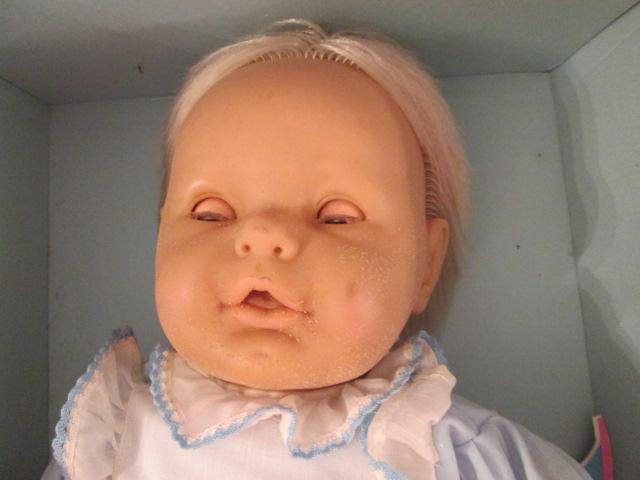 Old Berjusa "Baby Gloton" Doll in Original Box