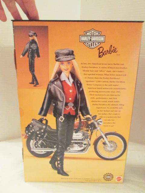 Mattel 1997 and 1999 Harley-Davidson Barbies in Original Boxes