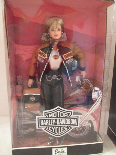 Mattel 1997, 1998and 1999 Harley-Davidson Barbies in Original Boxes